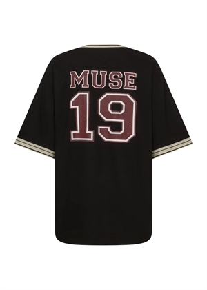 Adia football tee Black Copenhagen Muse 